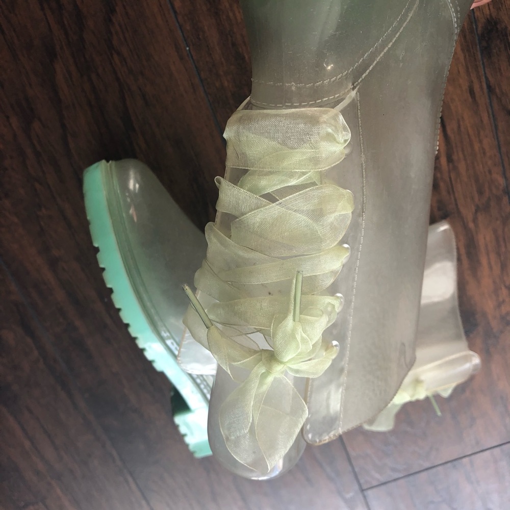 Translucent Rain Boots - Picture 2 of 2